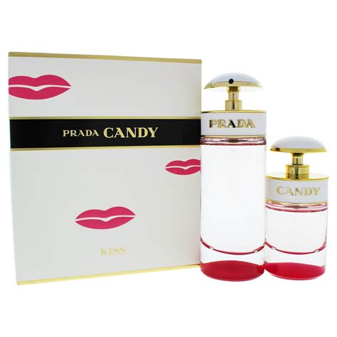 prada candy 100ml gift set|Prada Candy kiss perfume set.